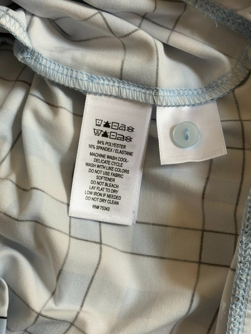 Laura Ashley Powder Blue Golf Tennis Dress, NWT, Size L - Picture 8 of 8